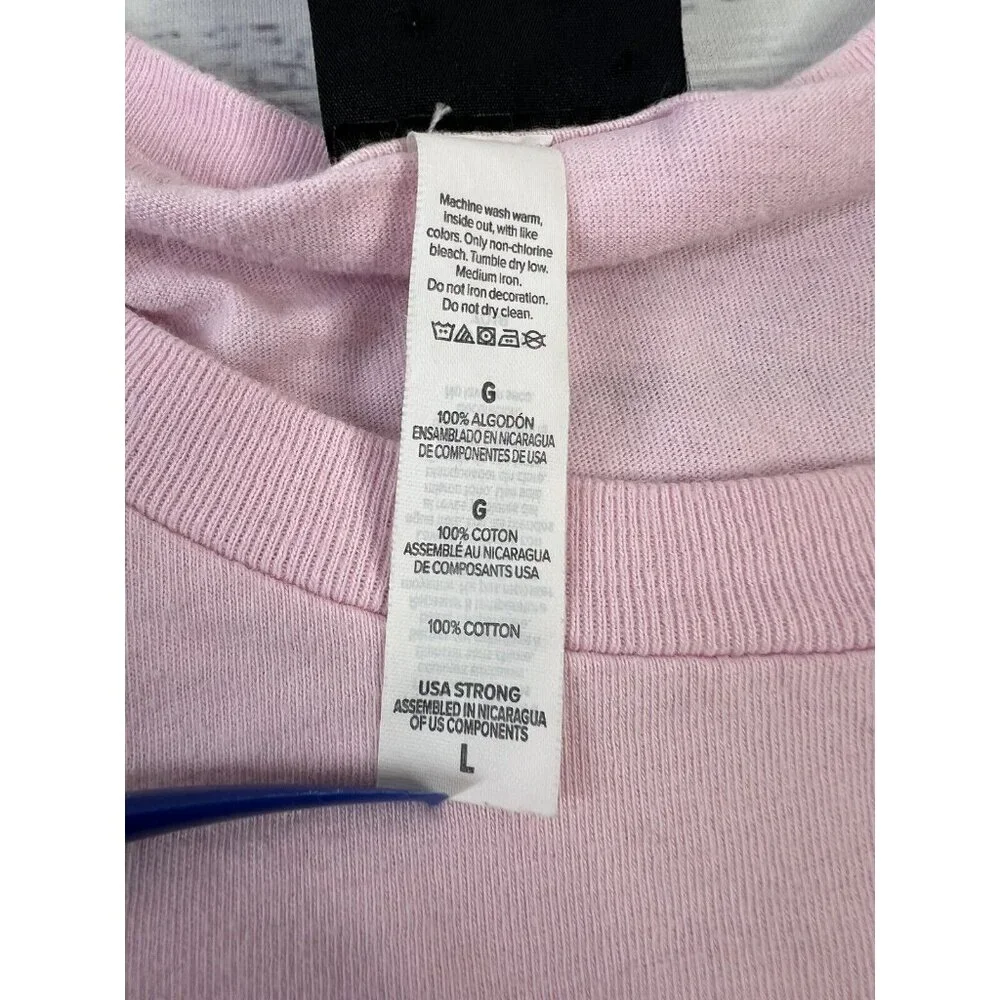 Thrasher Magazine Godzilla Logo Light Pink Womens Skateboard T-Shirt Size L - Picture 9 of 10